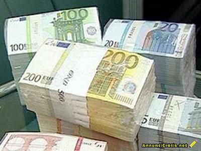 Offre de prêt et aide financière en 72 heures.