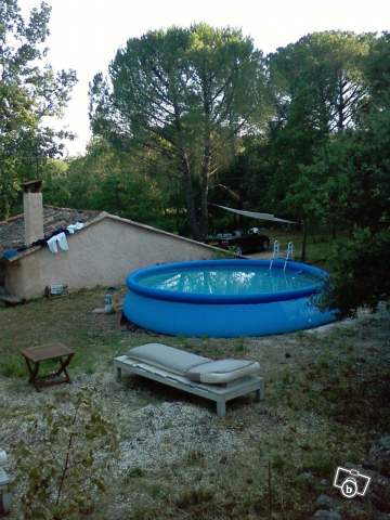 GRANDE PISCINE AUTOPORTEE 4m80 de diametre