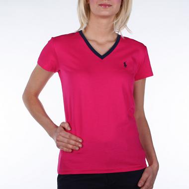 Ralph Lauren vetement femme T-shirt embleme Polo brode