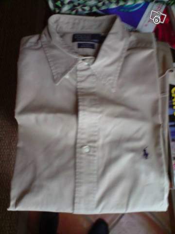 Chemise ralph Lauren beige