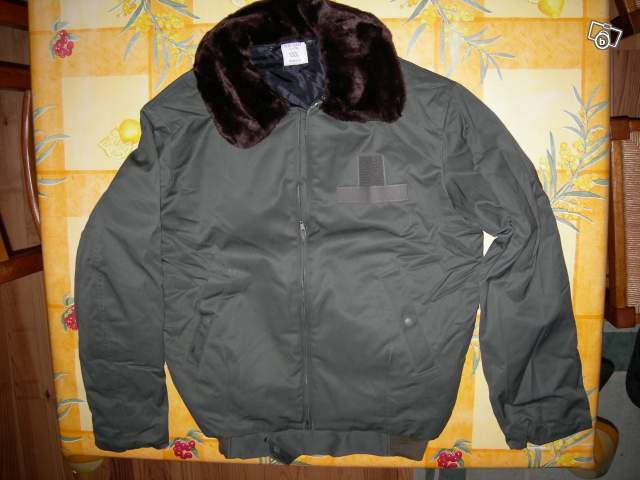  Blouson militaire kaki neuf