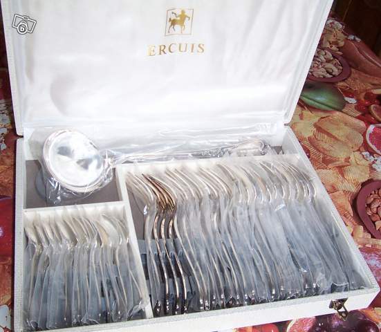 Superbe ménagére argent ERCUIS