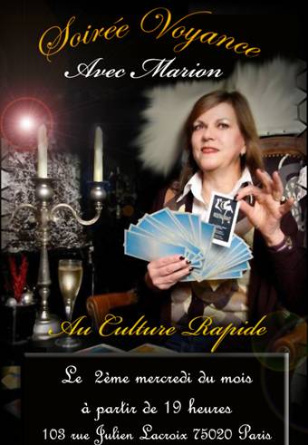 Marion Médium Flash, Voyance sur Paris